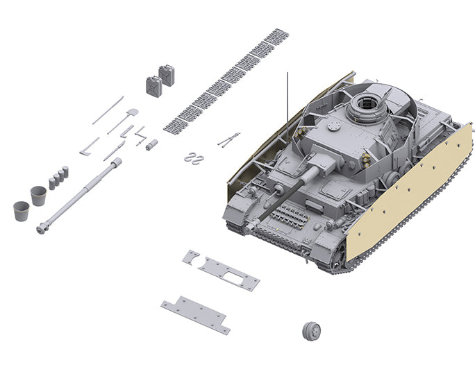 Border Model Pz.Kpfw.IV Ausf.G Mid/Late BT-001 1/35 NIB Model Kit  tank