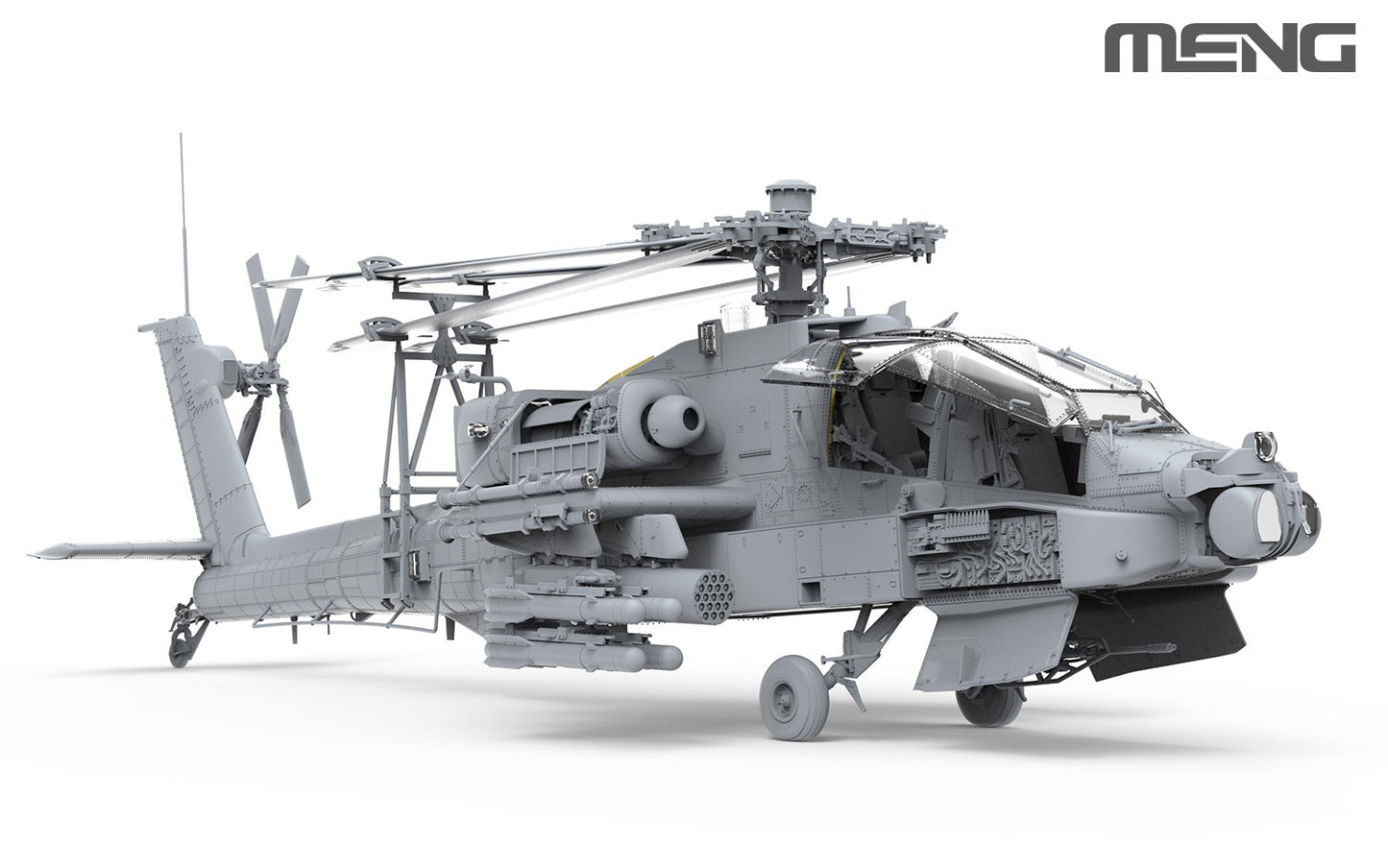 1/35MENGQS-004 Boeing AH-64D Apache Longbow Heavy Attack Helicopter