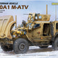 1:35 US Army M1240A1 M-ATV Modern warfare (Interior details)