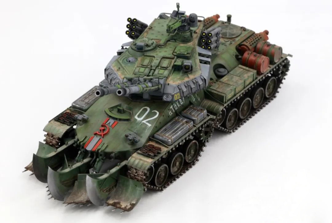 Border Model BC001 1/35  Heavy Tank Apocalypse Color-Coded Plastic Model