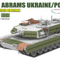 Rye Field Model M1A1 Abrams Ukraine/Poland 2-in-1 w/Kontakt-1 ERA Limited Edition Tank