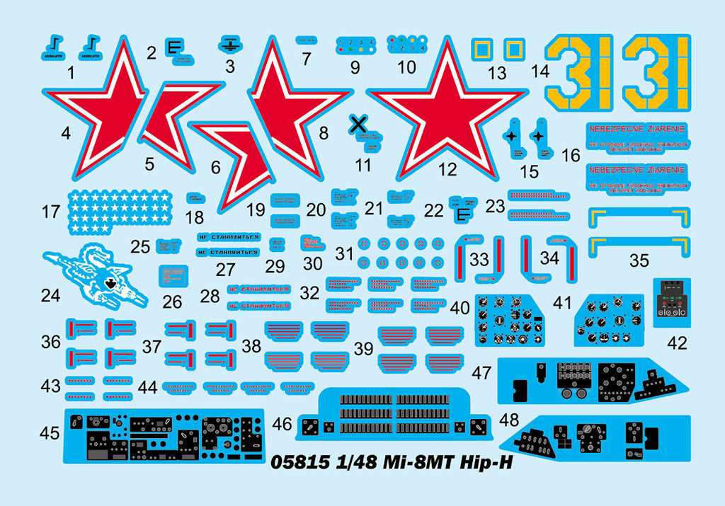 Trumpeter 1/48 05815 Mi-8MT Hip-H