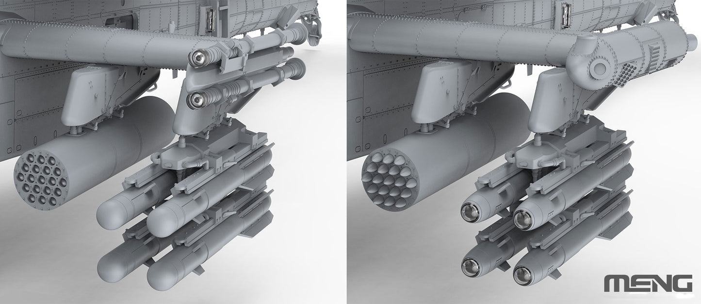 1/35MENGQS-004 Boeing AH-64D Apache Longbow Heavy Attack Helicopter