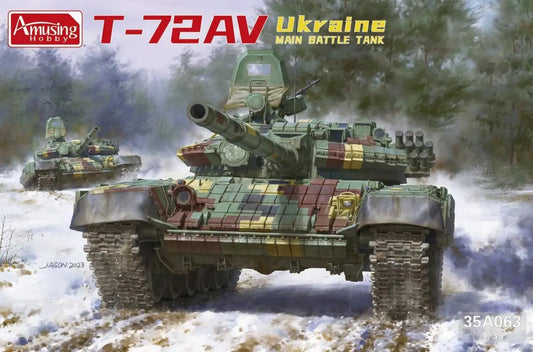 Amusing Hobby 35A063 1/35 Ukraine T-72AV tank  kit 