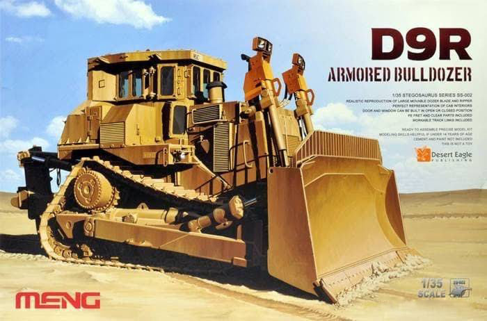 Meng-1:35 - SS-002-Caterpillar D9R US Army Armored Bulldozer