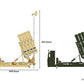 Magic Factory 1/35 Air Defence System Iron Dome scale model kit