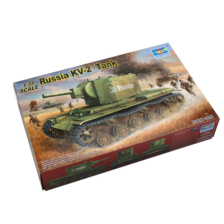 Trumpeter 1/35 Soviet KV2 Tank, TSM-312 Model kit