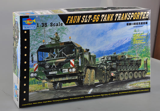 Trumpeter  1/ 35 German Faun Elefant SLT56 Tank Transport  Model Kit