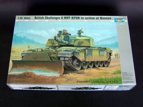 Trumpeter British Challenger II Main Battle Tank Model Kit 1/35 Scale