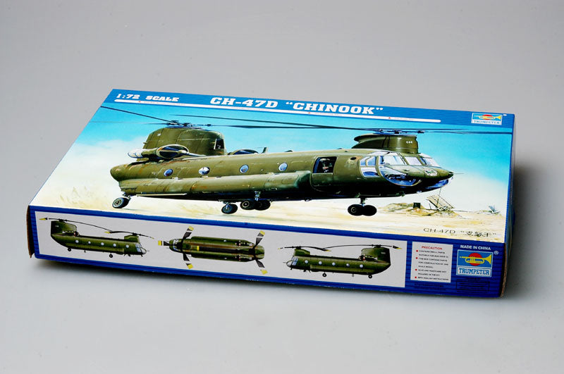 Trumpeter 1/72 CH47D Chinook Helicopter Model Kit