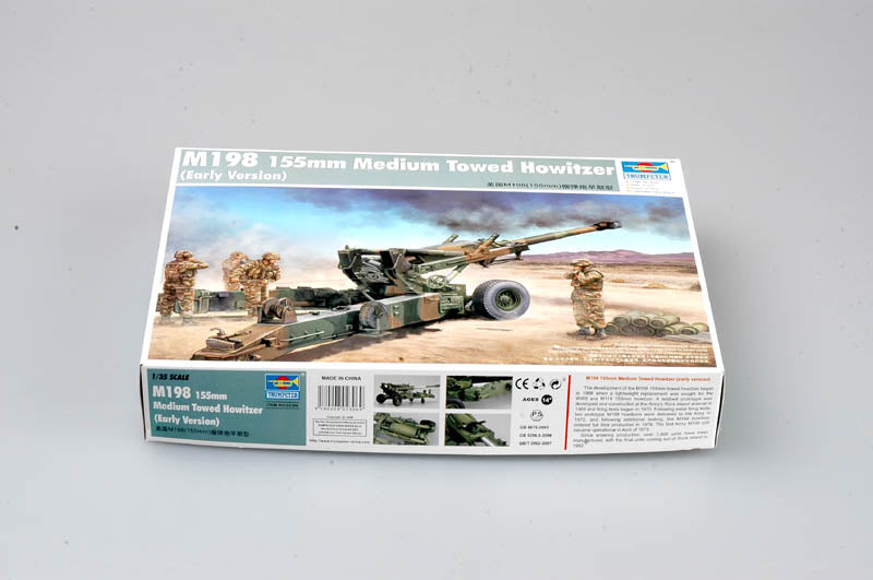 Trumpeter 1/35 M198 Medium Towed Howitzer Early Version Model Kit