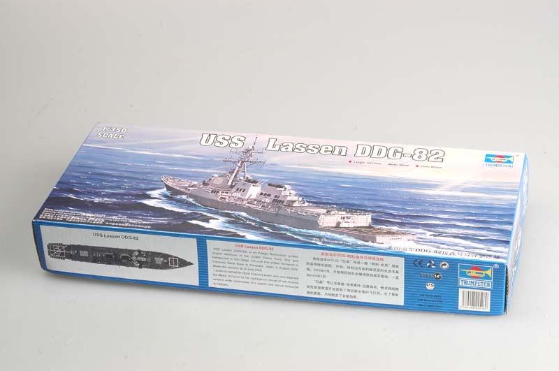 Trumpeter 1/350 Scale USS Lassen DDG82 Arleigh Burke Class Destroyer Ship Model Kit