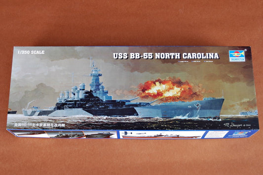 Trumpeter 1/350 Scale USS North Carolina BB55 Battleship