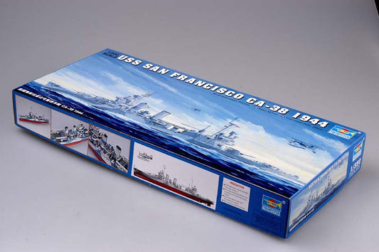 Trumpeter 1/350 Scale USS San Francisco CA38 Heavy Cruiser (1944) Ship Model Kit