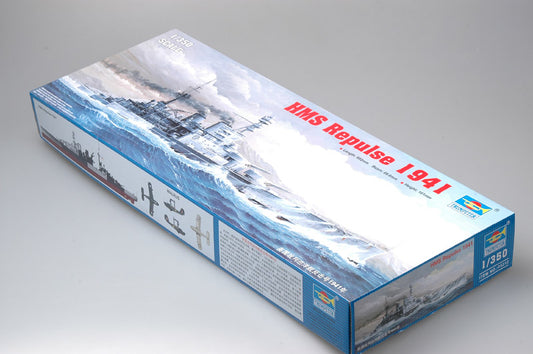 Trumpeter 1/350 Scale HMS Repulse WWII British Battle Cruiser (1941) Ship Model Kit