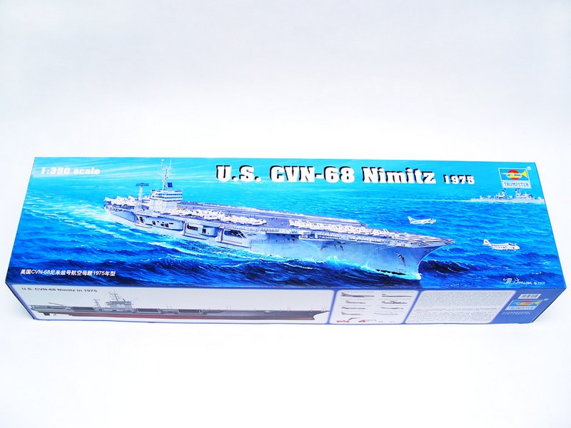 Trumpeter 1/350 USS Nimitz CVN68 Aircraft Carrier 1975 Model Ship Kit