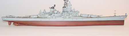 Trumpeter 1/700 USS Wisconsin BB64 1991