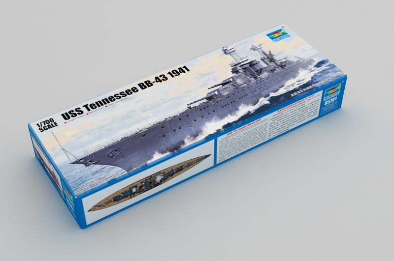 Trumpeter 1/700 - USS Tennessee BB-43 (1941) Ship Model Kit