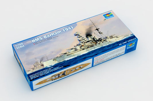 Trumpeter 1/700 HMS Barham 1941 Model Ship Kit