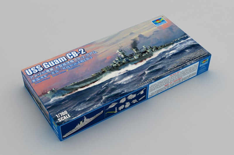 Trumpeter 1/700 USS Guam CB-2 Plastic Ship Model kit