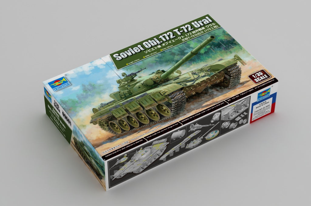 Trumpeter 1/35 Project 172  Soviet T-72 Ural (Tank Model Kit)