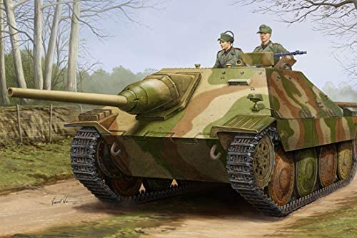 Trumpeter German Jagdpanzer 38(t) Hetzer Starr Tank Model Kit( 1/35 scale )