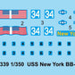 Trumpeter USS New York BB-34 Battleship Building Kit (1/350 Scale)