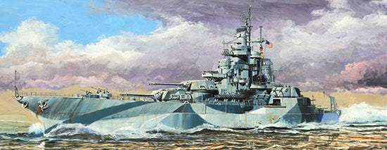 Trumpeter 1/700 USS West Virginia BB-48 1945 Battleship