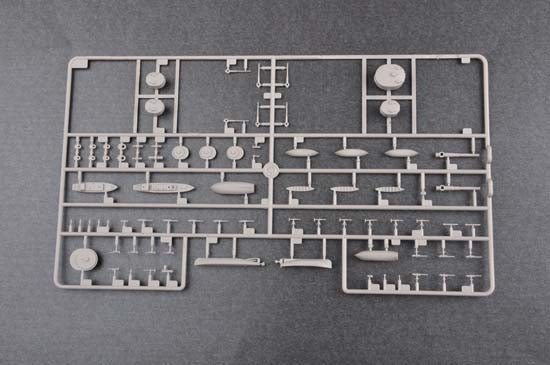 Trumpeter Tsesarevich Russian Navy Battleship 1917 Model Kit (1/350 Scale)