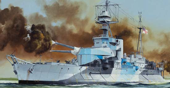 Trumpeter HMS Roberts Monitor Plastic Model Kit (1/350 Scale)