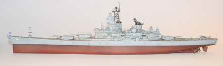 Trumpeter 1/700 USS Wisconsin BB64 1991