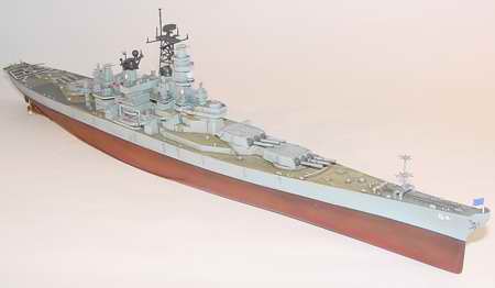 Trumpeter 1/700 USS Wisconsin BB64 1991