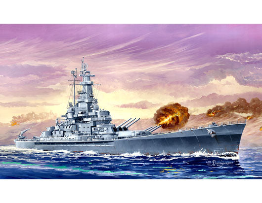 Trumpeter 1/700 USS Massachusetts BB59 Battleship Model Kit