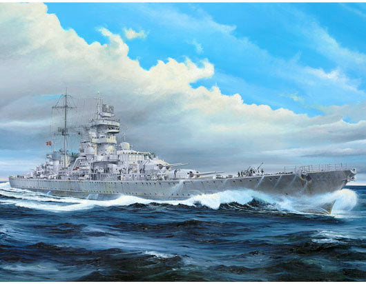 Trumpeter 1/350 Scale German heavy cruser prinz eugen 1945 Ship Model Kit