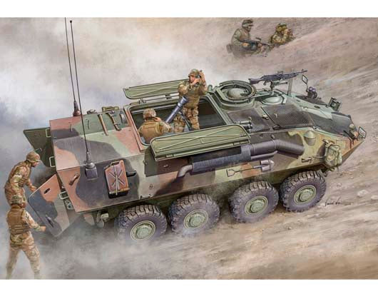 Trumpeter 1/35 LAV-M Light Armored Mortar Carrier Vehicle