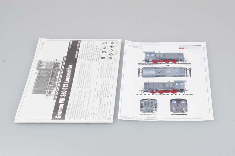 Trumpeter 1/35 German WR360 C12 Armored Locomotive