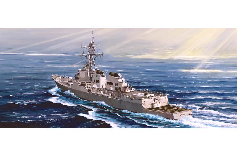 Trumpeter 1/350 Scale USS Lassen DDG82 Arleigh Burke Class Destroyer Ship Model Kit