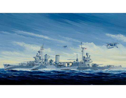 Trumpeter 1/350 Scale USS San Francisco CA38 Heavy Cruiser (1944) Ship Model Kit