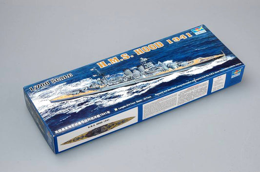 Trumpeter 1/700 HMS Hood British Battleship 1941 Model Kit