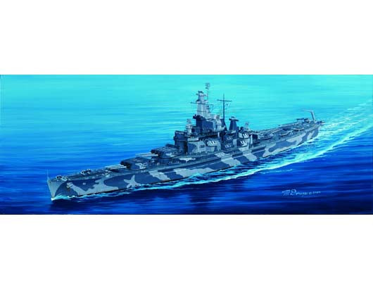 Trumpeter 1/350 USS Alabama BB60 Battleship Model Kit