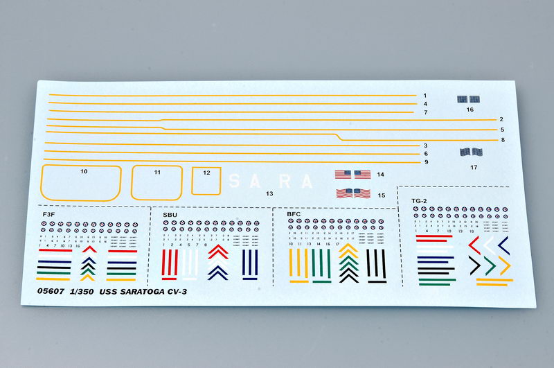 Trumpeter 1/350 USS Saratoga CV-3 Aircraft Carrier Model Ship Kit