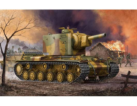 Trumpeter  1/35 Scale German Pz.Kpfm KV-2 754(r) Tank Model Kit