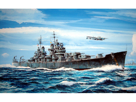 Trumpeter 1/700 USS Baltimore CA68 Heavy Cruiser 1943 Ship Model Kit