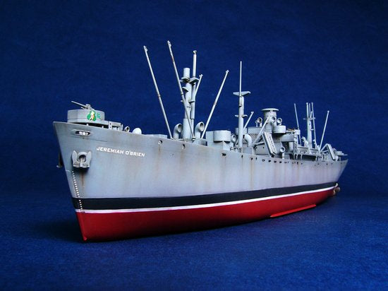 Trumpeter 1/350 Scale SS Jeremiah O'Brien WWII Liberty Ship Model Kit