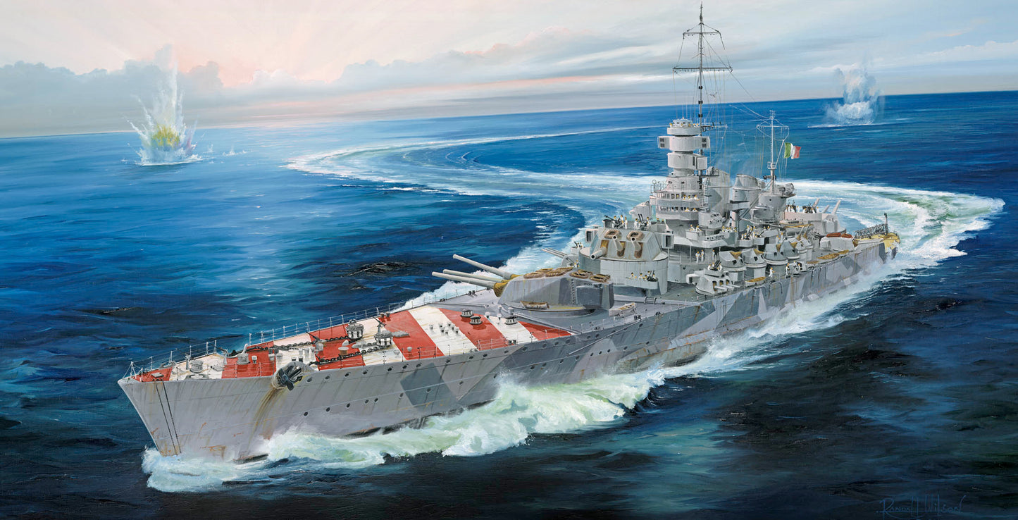 Trumpeter 1/700 RN Roma Italian Navy Battleship 1943 Model Kit