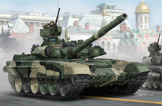 Trumpeter Russian T-90 MBT 1/35 Scale Tank Model Kit