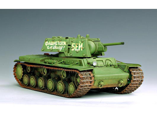 Trumpeter 1/35 Soviet KV1's Ehkranami Tank Model Kit