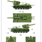 Trumpeter Soviet S-51 Self-Propelled Gun Plastic Model Kit (1/35 Scale Kit)