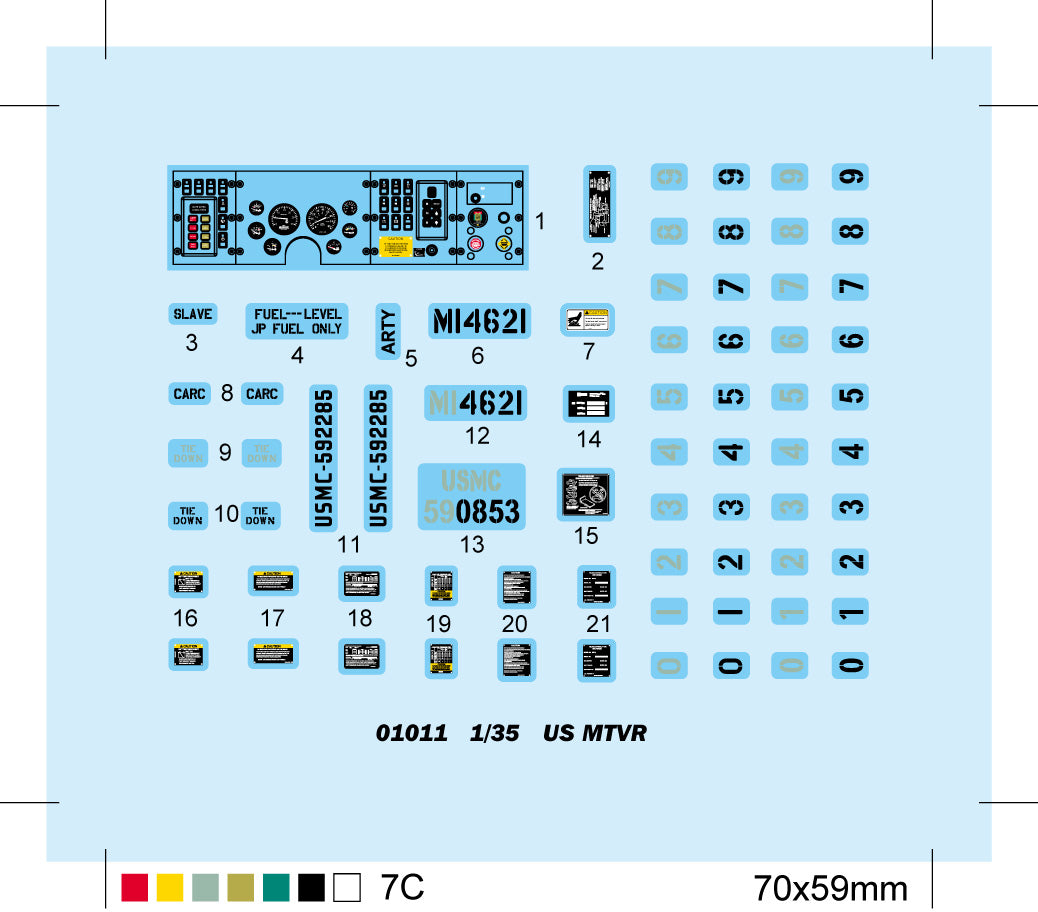 Trumpeter US MK23 MTVR (Medium Tactical Vehicle Replacement) (1/35 Scale Truck)