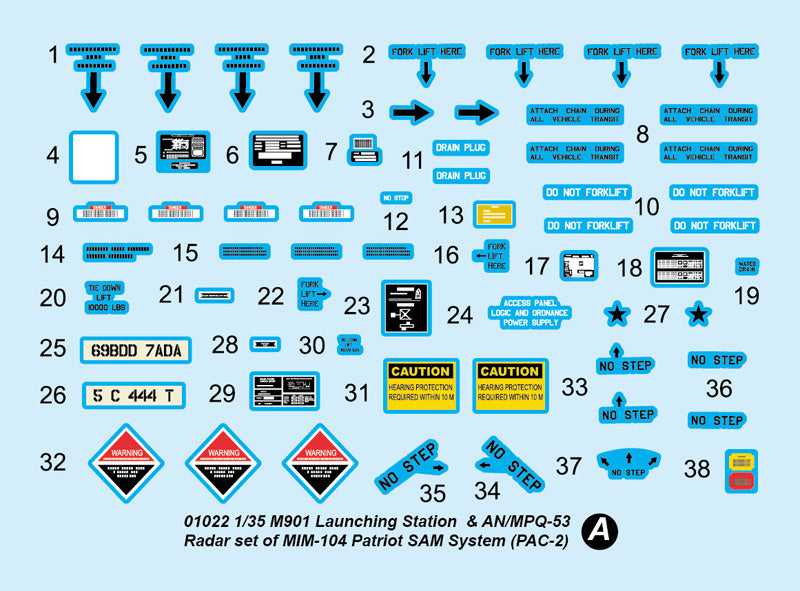 Trumpeter 135 Model Kit, Various